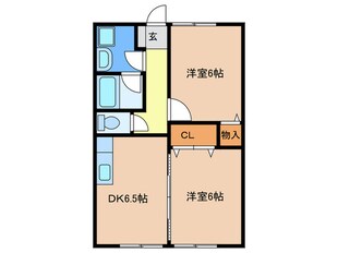 燦フラッツの物件間取画像